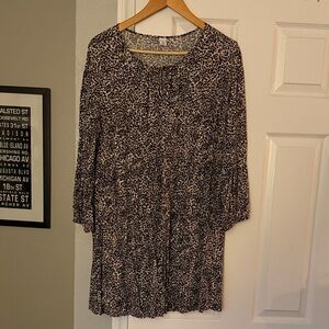 Old Navy Black and White Mini Dress